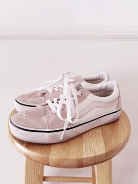 pink suede vans sk8-low